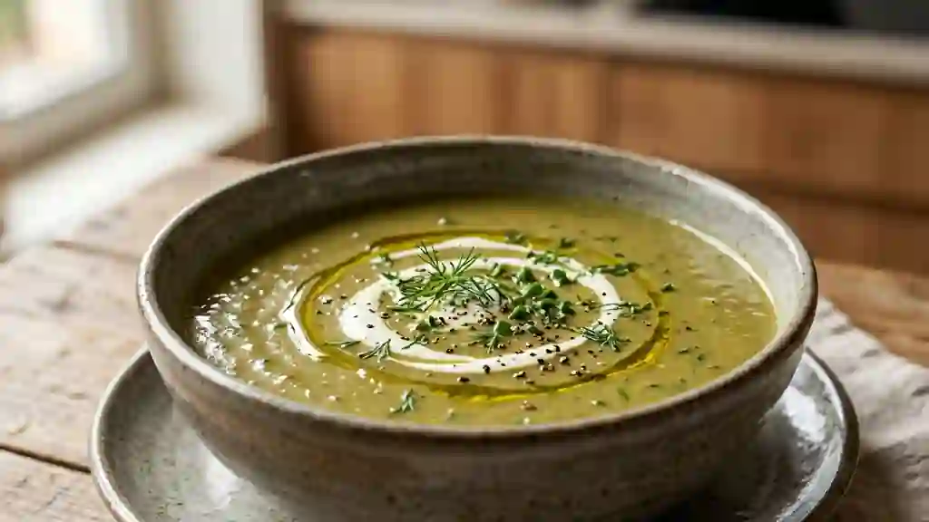 Crème de lentilles soyeuse à la carotte - Photo de présentation