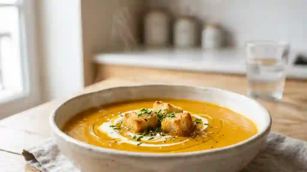 Velouté de potiron onctueux - Photo de présentation