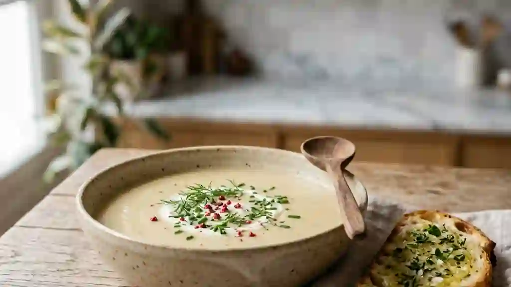 Velouté d'endives onctueux à la bière - Photo de présentation