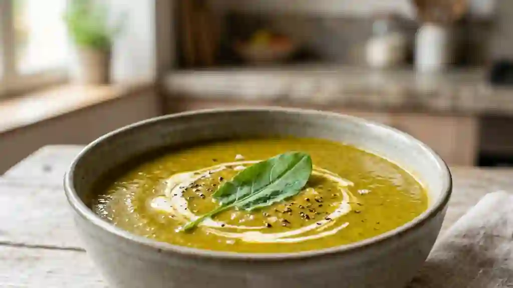 Velouté d'oseille acidulé à la tomate - Photo de présentation