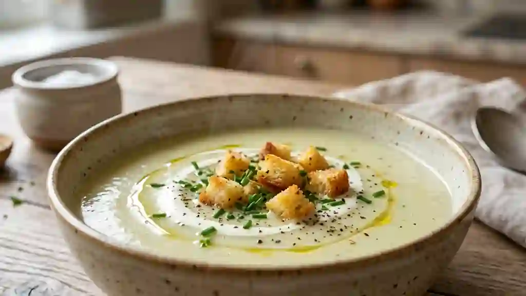Velouté de Poireaux Soyeux - Photo de présentation