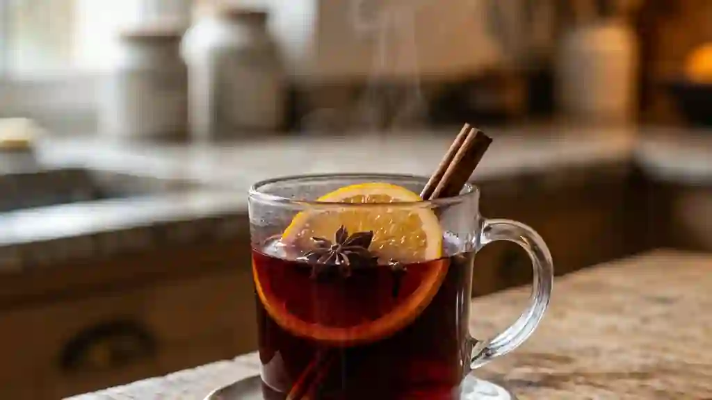Vin chaud de Noël, intense et boisé - Photo de présentation
