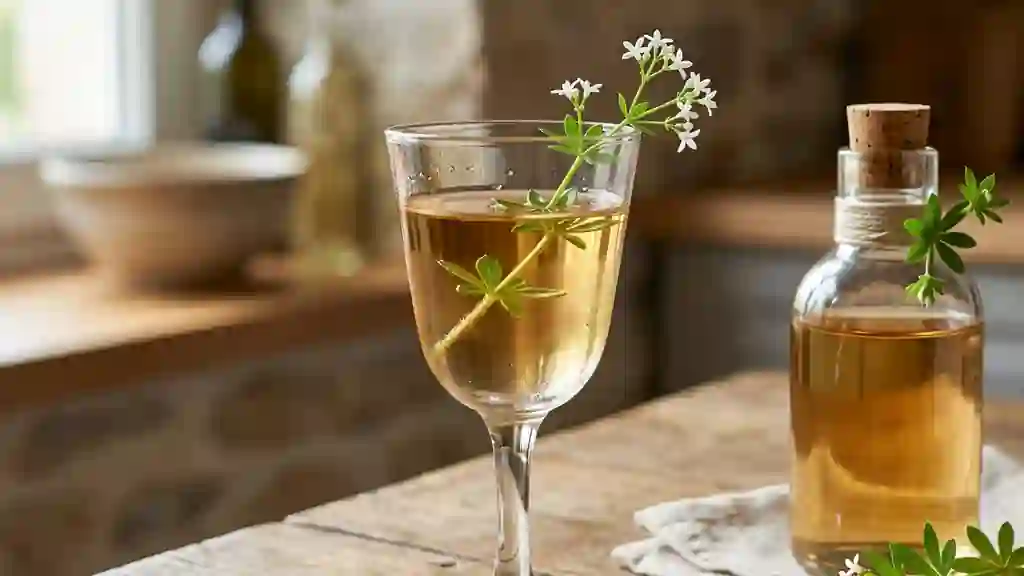 Vin d'aspérule sauvage et vanillé - Photo de présentation
