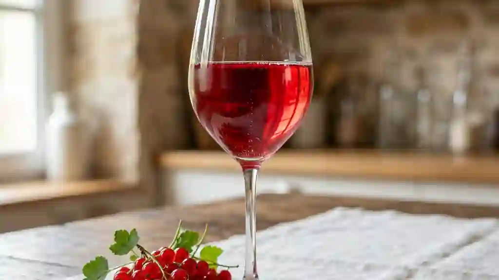 Vin de groseille artisanal - Photo de présentation