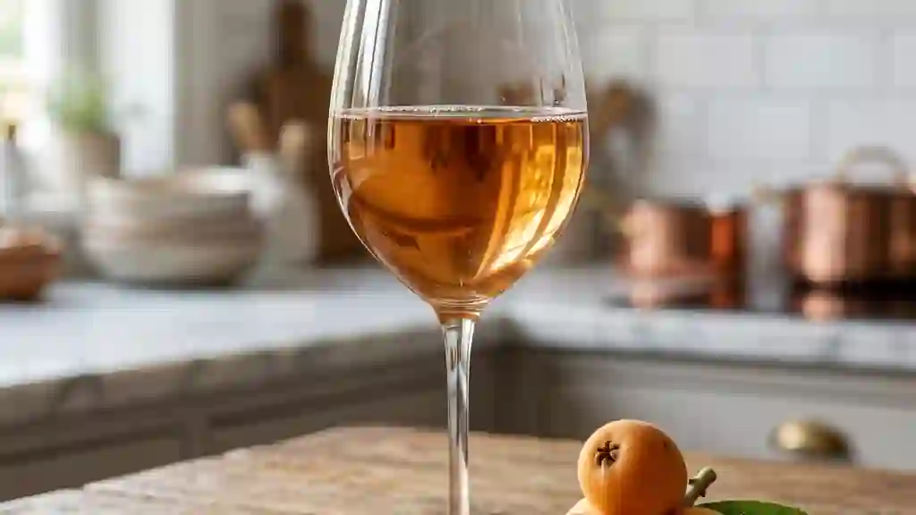 Vin de nèfles artisanal - Photo de présentation