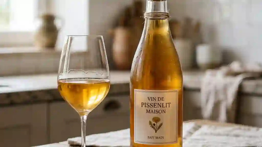 Élixir doré aux pissenlits sauvage - Photo de présentation