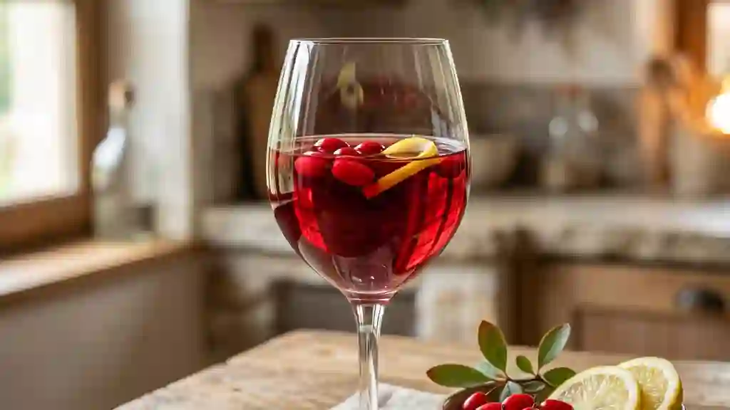 Vin d'épine sauvage et acidulé - Photo de présentation