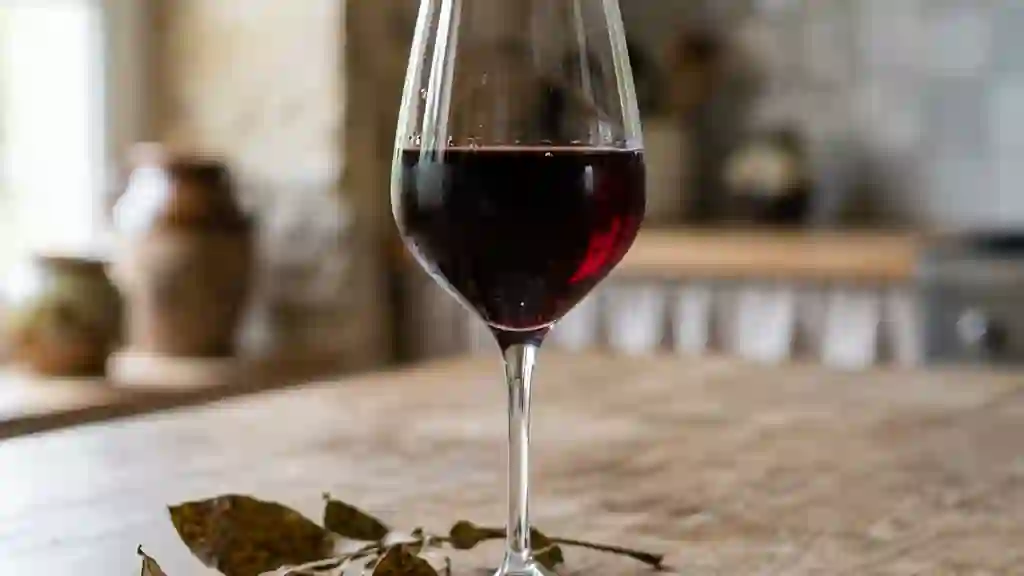 Vin de noix aux feuilles et épices - Photo de présentation