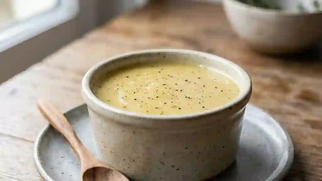 Vinaigrette légère onctueuse au cidre - Photo de présentation