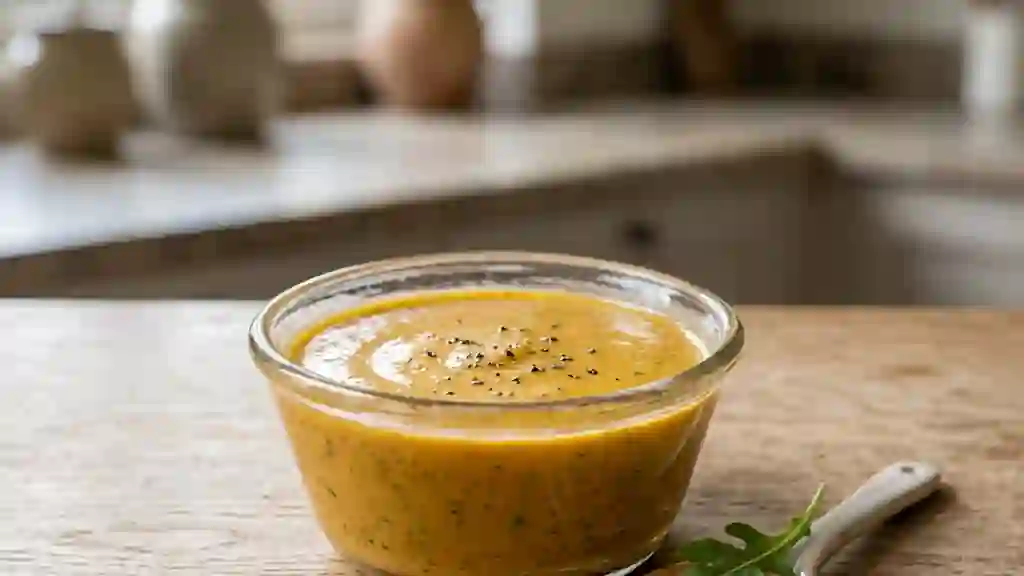 Vinaigrette Onctueuse au Jus de Légumes - Photo de présentation