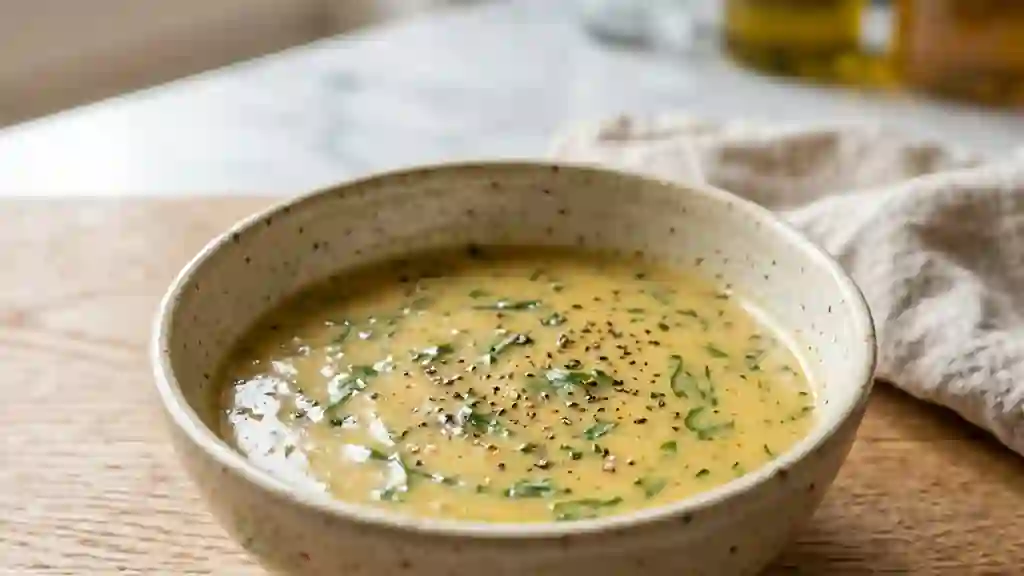Vinaigrette Onctueuse Miel, Moutarde & Estragon - Photo de présentation