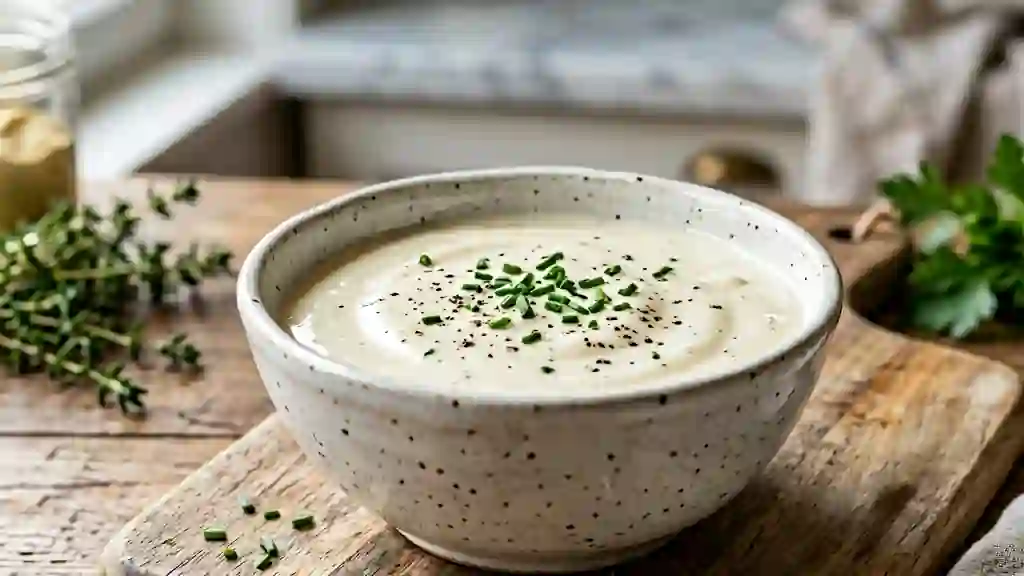 Vinaigrette veloutée au yaourt et citron - Photo de présentation