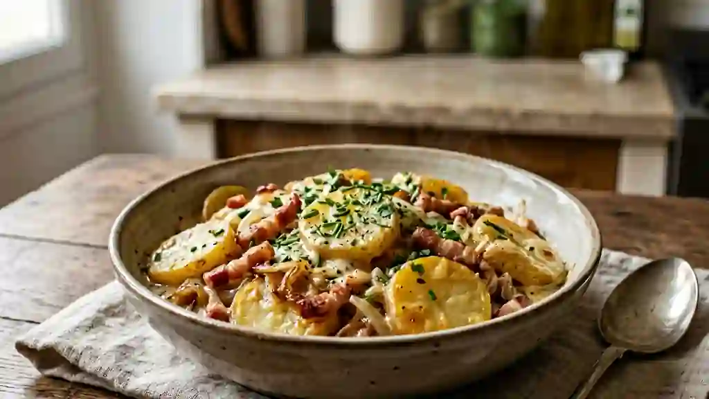 Ximenette Fondante aux Lardons et Crème - Photo de présentation