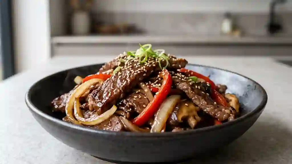 Yakiniku de Bœuf Caramélisé au Sésame - Photo de présentation