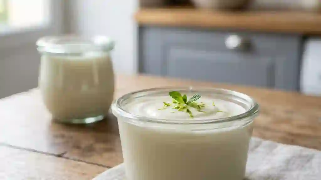 Yaourts onctueux au lait entier - Photo de présentation