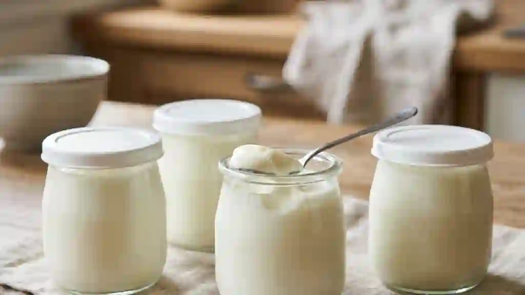 Yaourts onctueux à la cocotte-minute - Photo de présentation