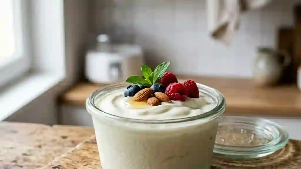 Yaourts onctueux au lait entier - Photo de présentation