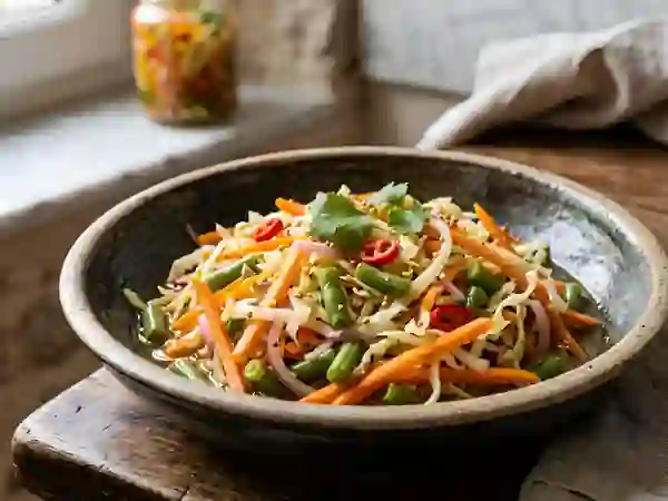 Achards de légumes croquants et pimentés - Photo de présentation