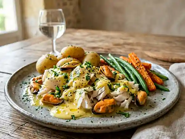 Aïoli Provençal aux Morue et Moules Fraîches - Photo de présentation