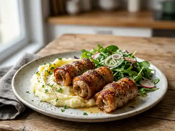 Alouettes de Couenne Traditionnelles : Recette Authentique et Savoureuse - Photo de présentation