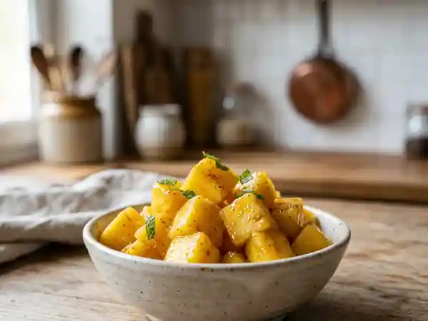 Ananas Frais Mariné au Miel et Épices - Photo de présentation