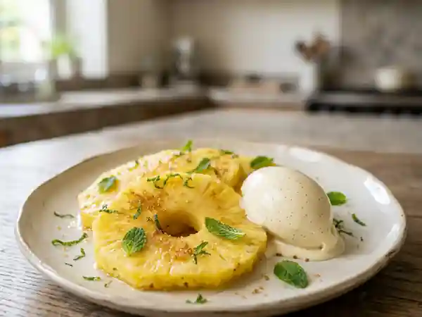 Ananas Victoria Givré et Vanille Fondante - Photo de présentation