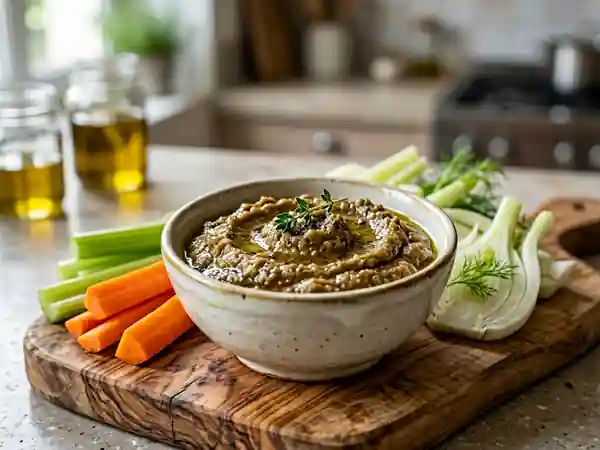 Anchoïade Provençale Authentique : Sauce aux Anchois et Ail - Photo de présentation