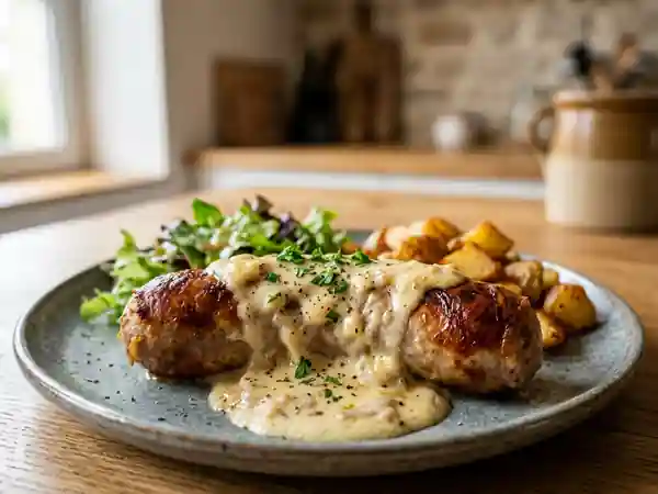 Andouillette fondante au Chaource crémeux - Photo de présentation