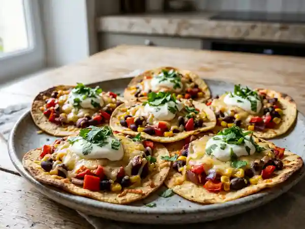 Nachos Tex-Mex fondants et croustillants - Photo de présentation