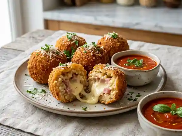 Arancini di Riso Crousti-Fondants - Photo de présentation