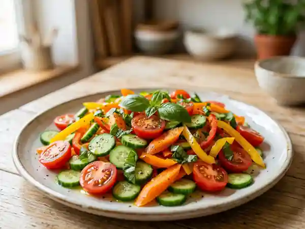 Mini-légumes croquants et citronnés - Photo de présentation