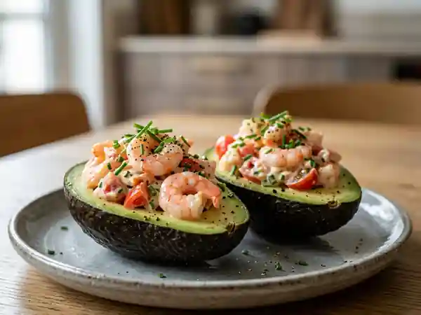 Avocats aux crevettes : fraîcheur et onctuosité - Photo de présentation