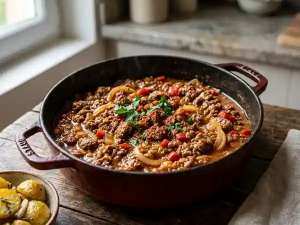 Axoa de veau fondant au piment d'Espelette - Photo de présentation