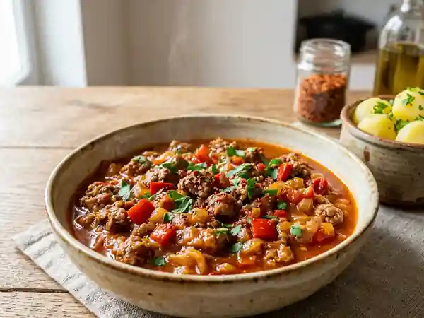 Axoa de veau fondant au piment d'Espelette - Photo de présentation
