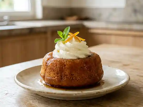 Baba au rhum imbibé et chantilly légère - Photo de présentation