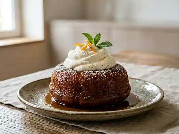 Baba au rhum facile et économique pour une personne - Photo de présentation