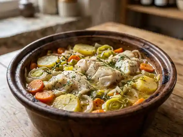 Baeckeoffe de la mer aux légumes fondants - Photo de présentation