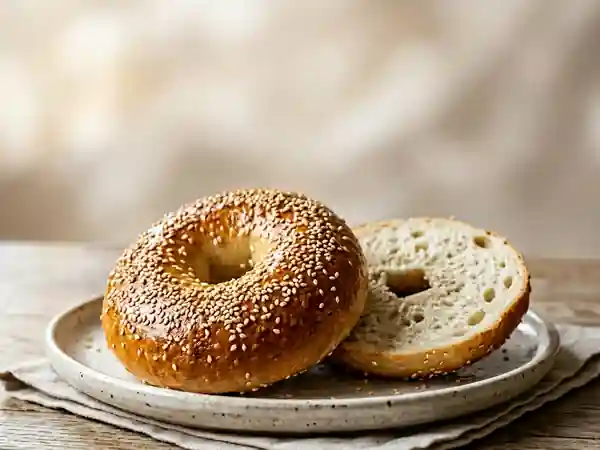 Bagels Moelleux et Dorés au Sésame - Photo de présentation