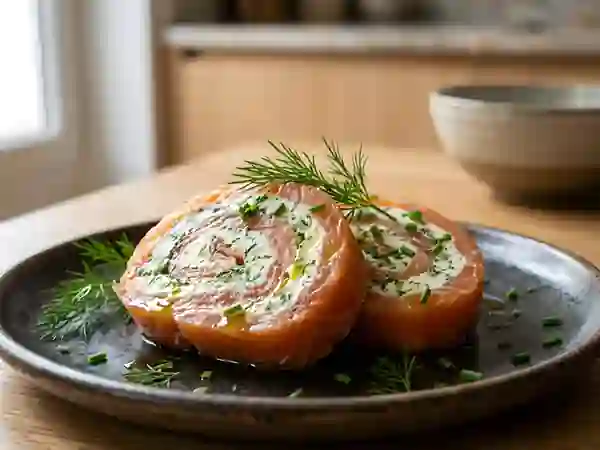 Ballotine Fondante Saumon et Herbes - Photo de présentation