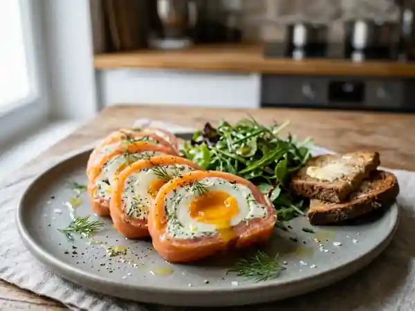 Ballotins de saumon au cœur coulant - Photo de présentation