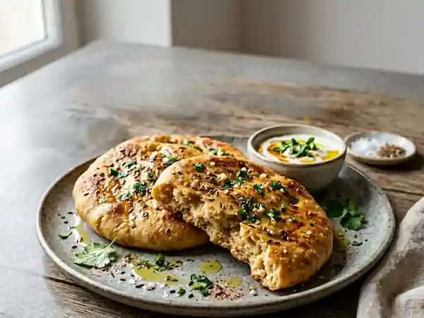 Galettes Tunisiennes au Pois Chiche et Cumin - Photo de présentation