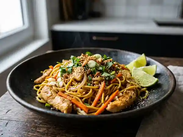 Bami express au poulet et légumes croquants - Photo de présentation
