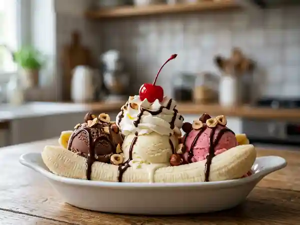 Banana Split Fondant et Croquant - Photo de présentation