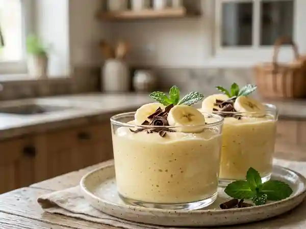 Bavarois Banane Onctueux et Léger - Photo de présentation
