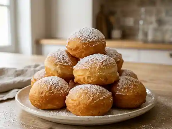 Beignets de Carnaval moelleux et dorés de Micheline - Photo de présentation