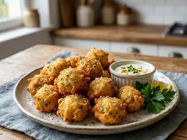 Beignets de christophines croustillants et savoureux - Photo de présentation