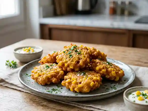 Beignets de maïs crousti-moelleux - Photo de présentation