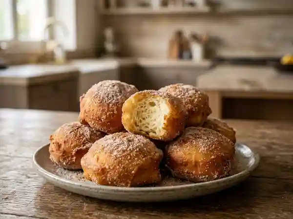 Beignets moelleux à la cannelle - Photo de présentation