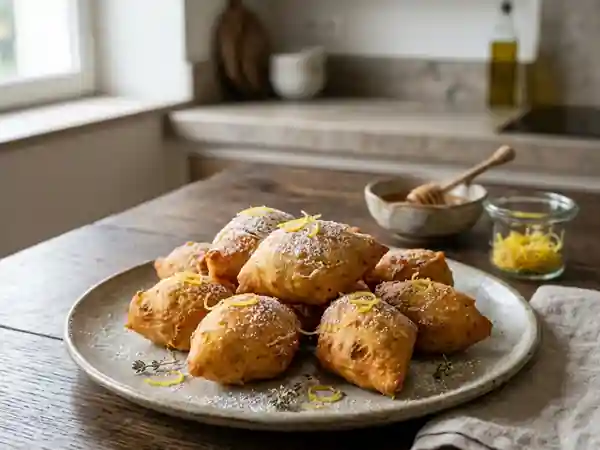 Beignets au Brocciu Moelleux et Citronnés - Photo de présentation