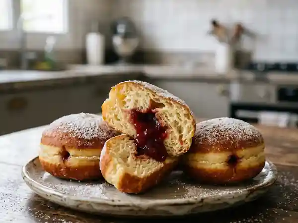 Pączki : Beignets Polonais Moelleux et Fondants - Photo de présentation